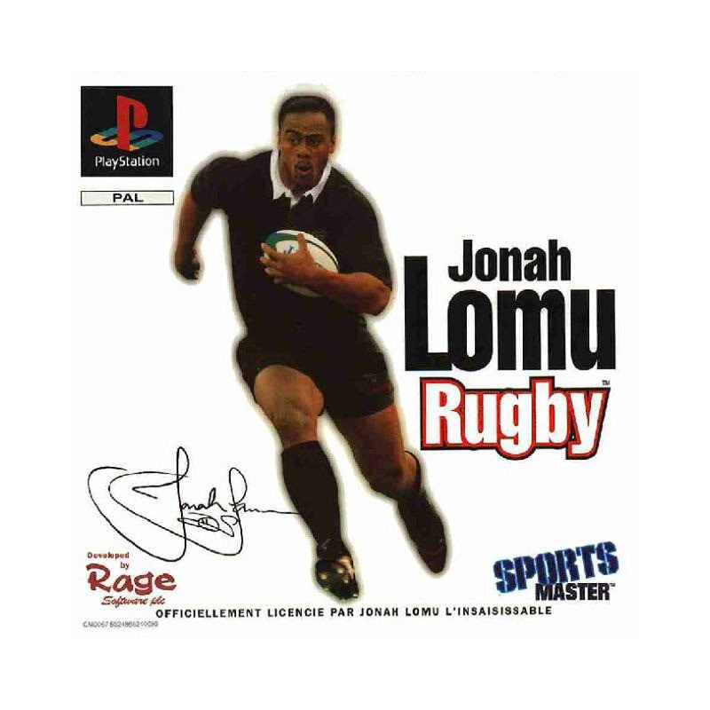 PS1 Jonah Lomu Rugby Cib