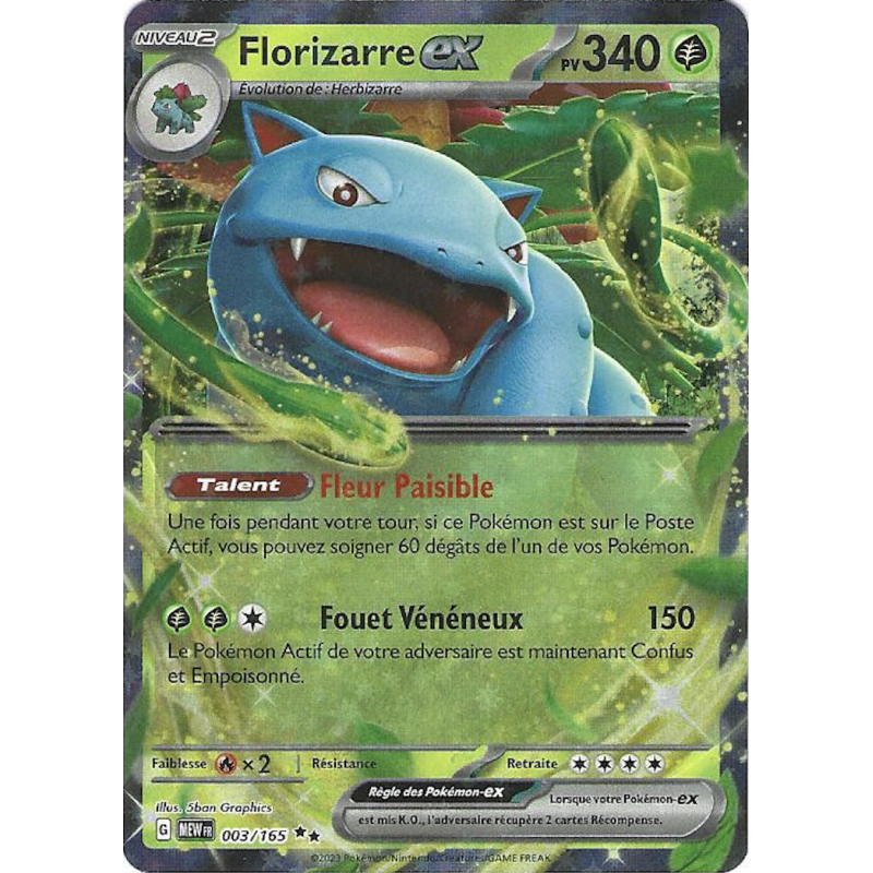Florizarre Ex 003/165
