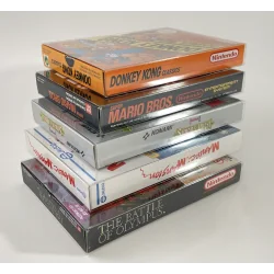 Protection Cristal Box Pour Jeux Nintendo Nes