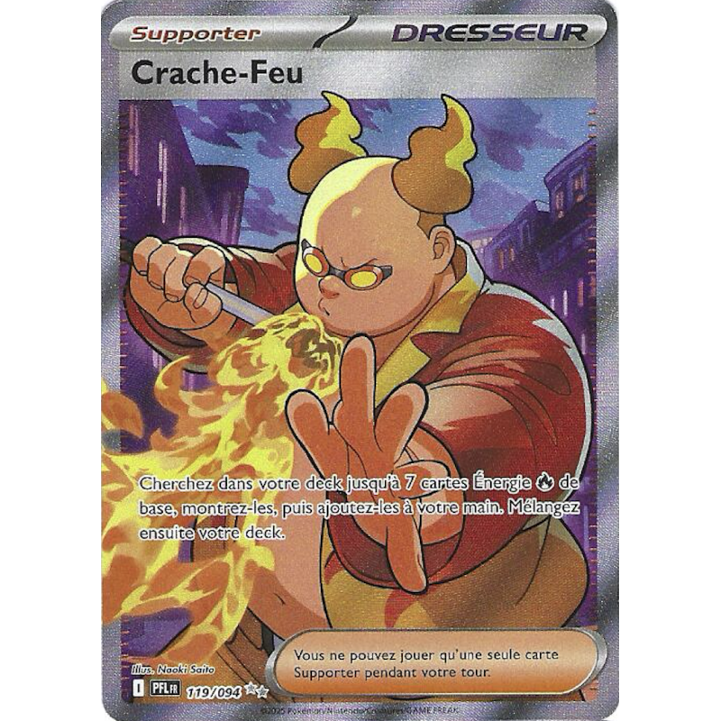 Dresseur Crache-Feu 119/094