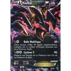 Yveltal Ex 79/146 XY Square Cut Gradée 9.5 Collect Aura
