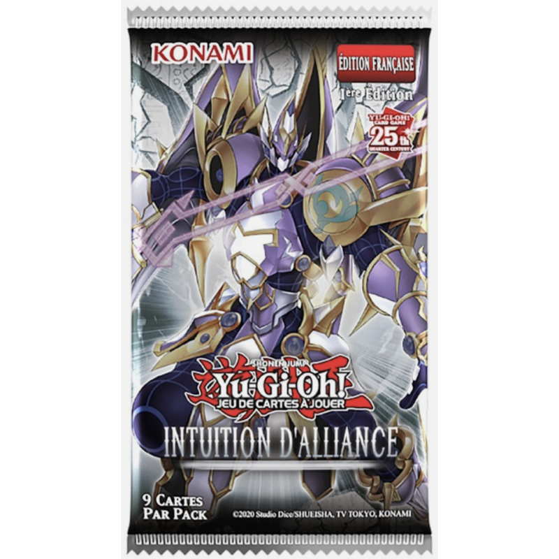 booster Yu-Gi-Oh Intuition d'Alliance