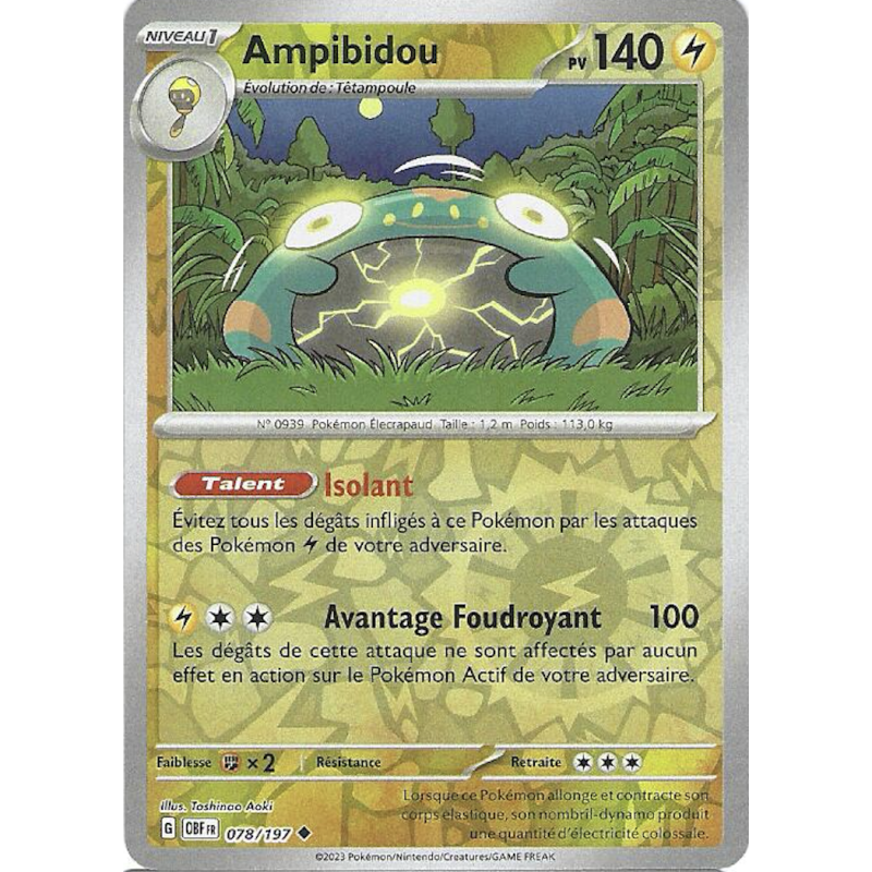 Ampibidou 078/197 Reverse