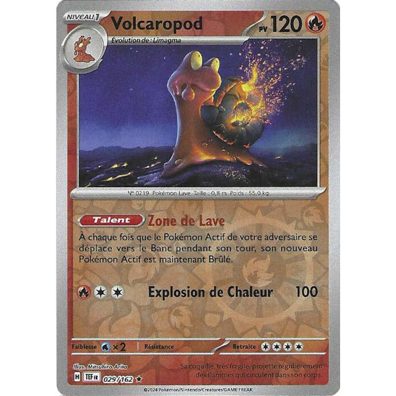 Volcaropod 029/162 Reverse TEF Forces Temporelles