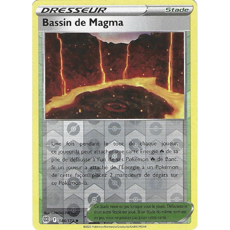 Dresseur Bassin De Magma 144/172 Reverse