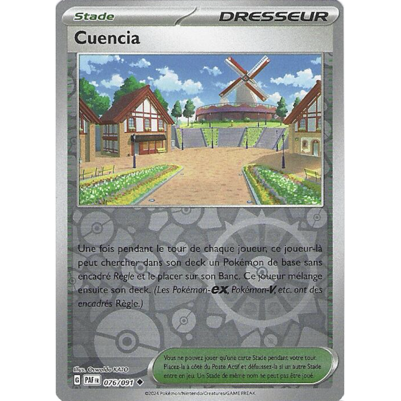 Dresseur Cuencia 076/091 Reverse