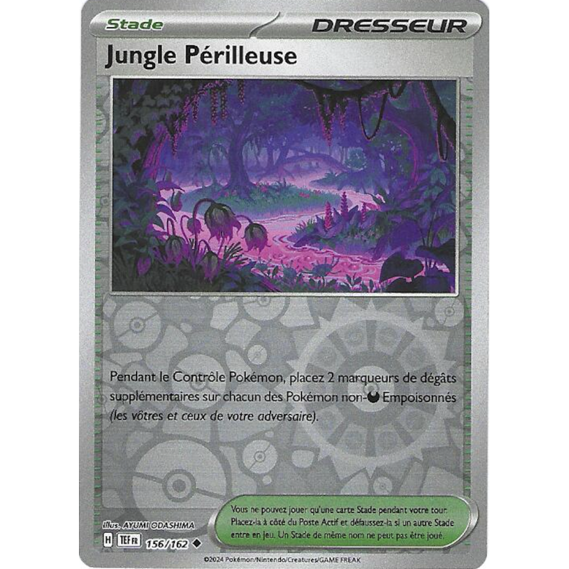 Dresseur Jungle Périlleuse 156/162 Reverse