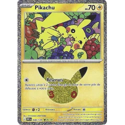 Pikachu 048/128 Cosmo Holo 30C 30ans