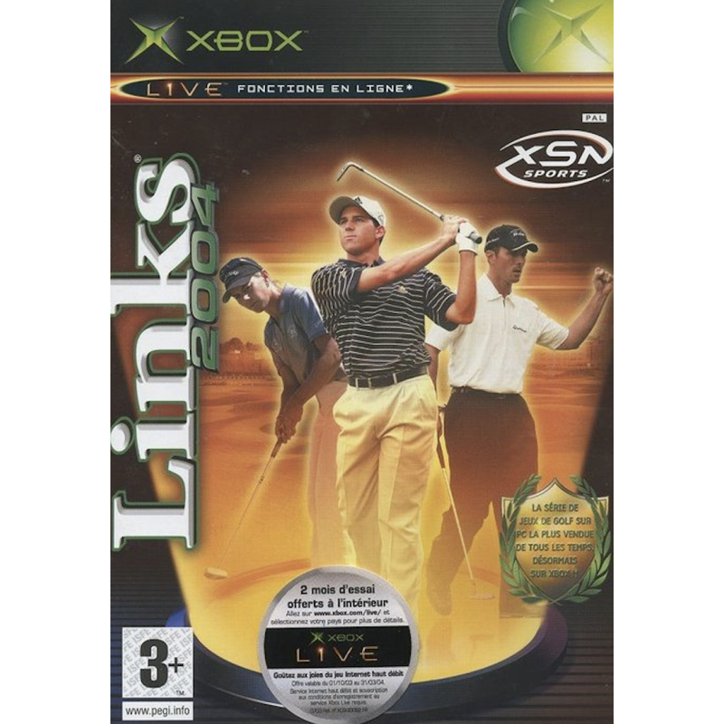 Xbox 1ere Links 2004 Cib