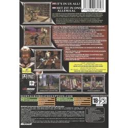 Xbox 1ere Mortal Kombat Deception Cib