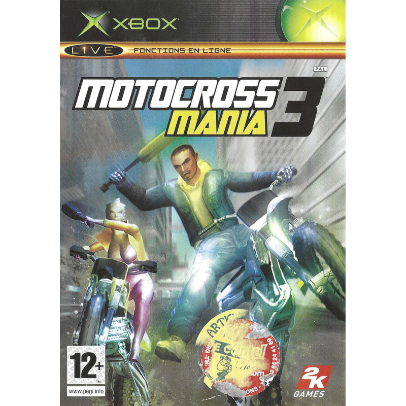 Xbox 1ere Motocross Mania 3 Cib