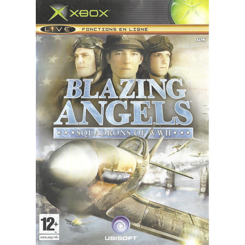 Xbox 1ere Blazing Angels Squadrons Of WWII Sn