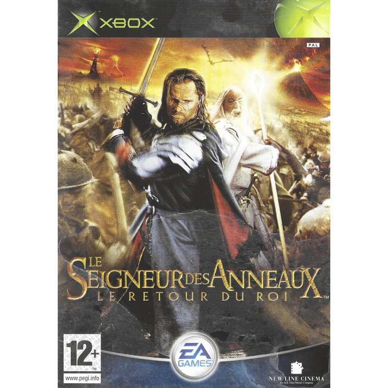 Xbox 1ere Le Seigneur Des Anneaux Le Retour Du Roi Sn