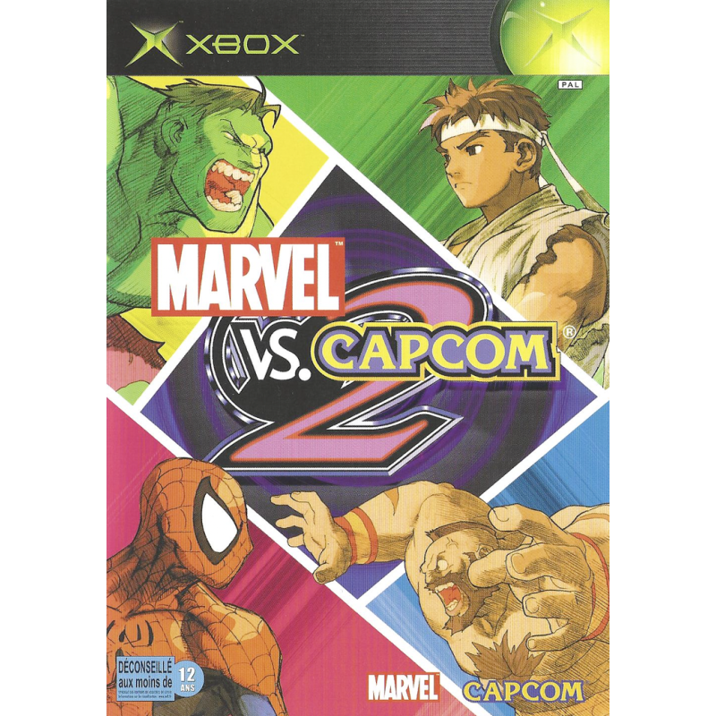 Xbox 1ere Marvel Vs Capcom 2 Sn