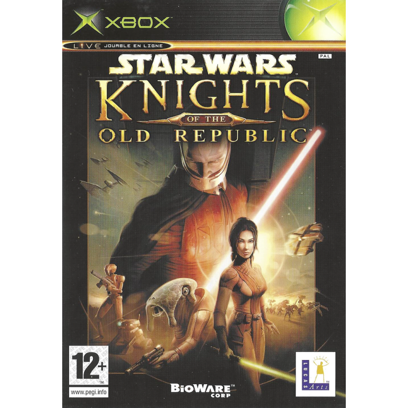 Xbox 1ere Star Wars Knights Of The Old Republic Sn