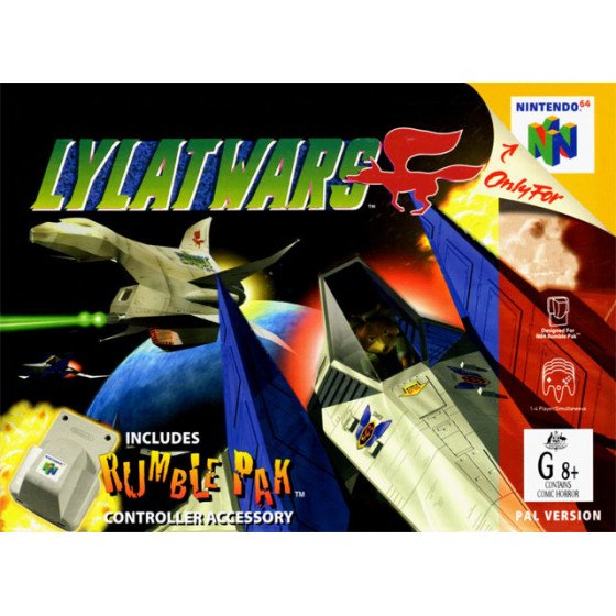 N64 LYLAT WARS LOOSE EUR