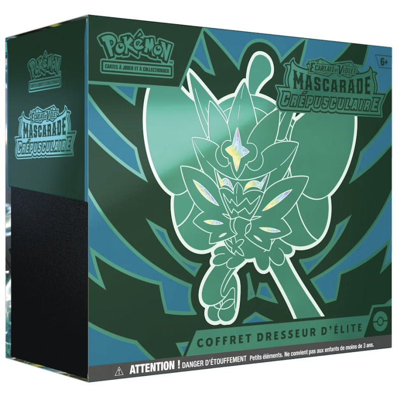Pokemon ETB Coffret Dresseur d'Elite Mascarade Crépusculaire EV06