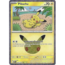 Pikachu 043/128 Cosmo Holo 30C 30ans