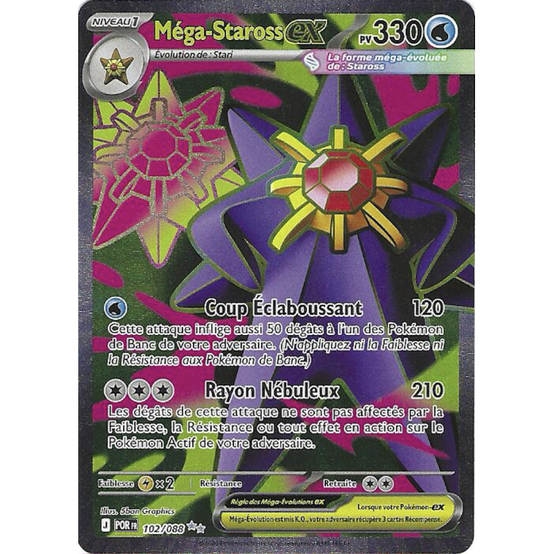 Méga-Staross Ex 102/088 POR Equilibre Parfait