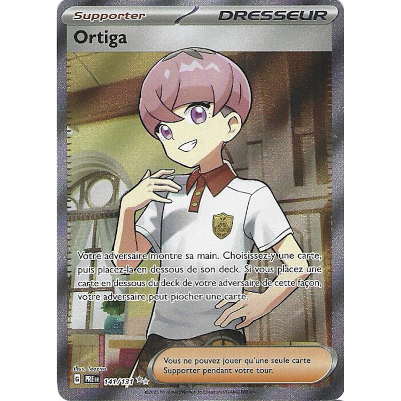 Dresseur Ortiga 141/131 PRE Evolutions Prismatiques
