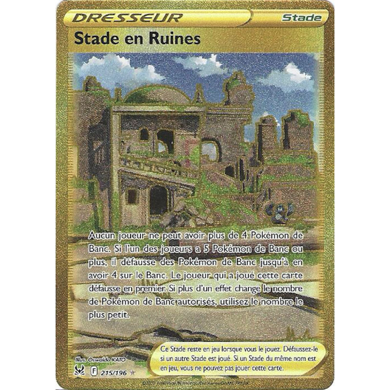 Dresseur Stade En Ruines 215/196 EB11 Origine Perdue