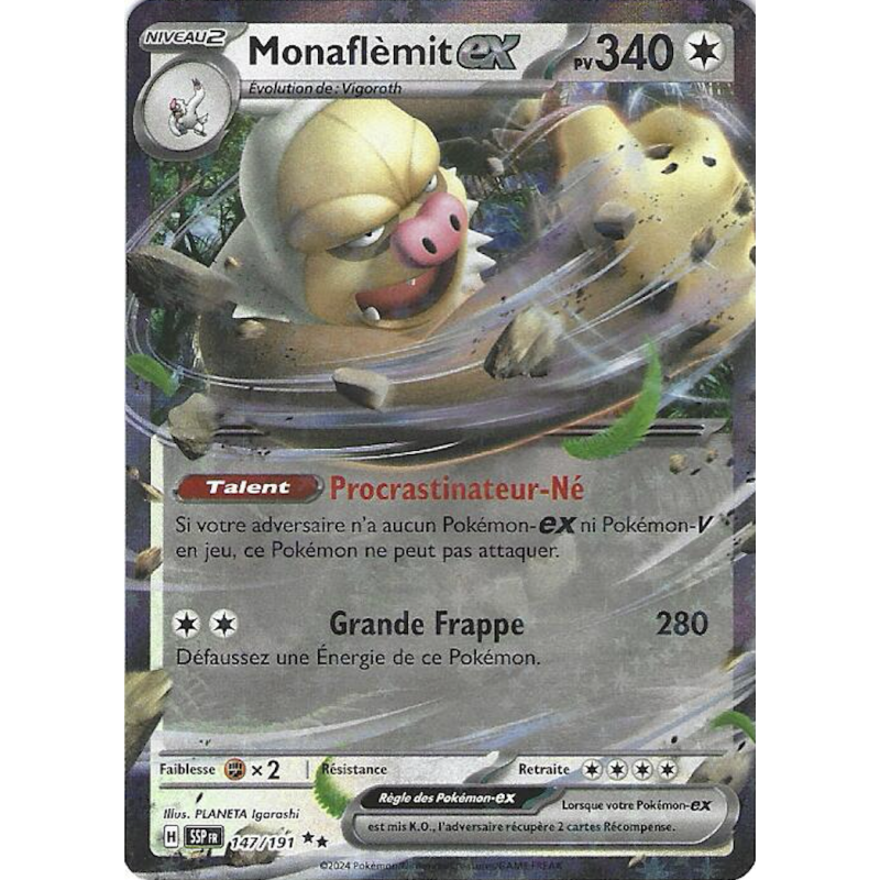 Monaflèmit Ex 147/191 SSP Etincelles Déferlantes