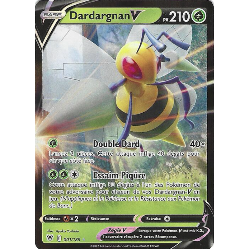 Dardargnan V 001/189 ASR Astres Radieux EB10