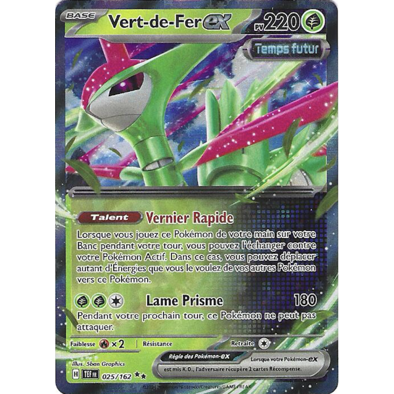 Vert-De-Fer Ex 025/162 TEF Forces Temporelles