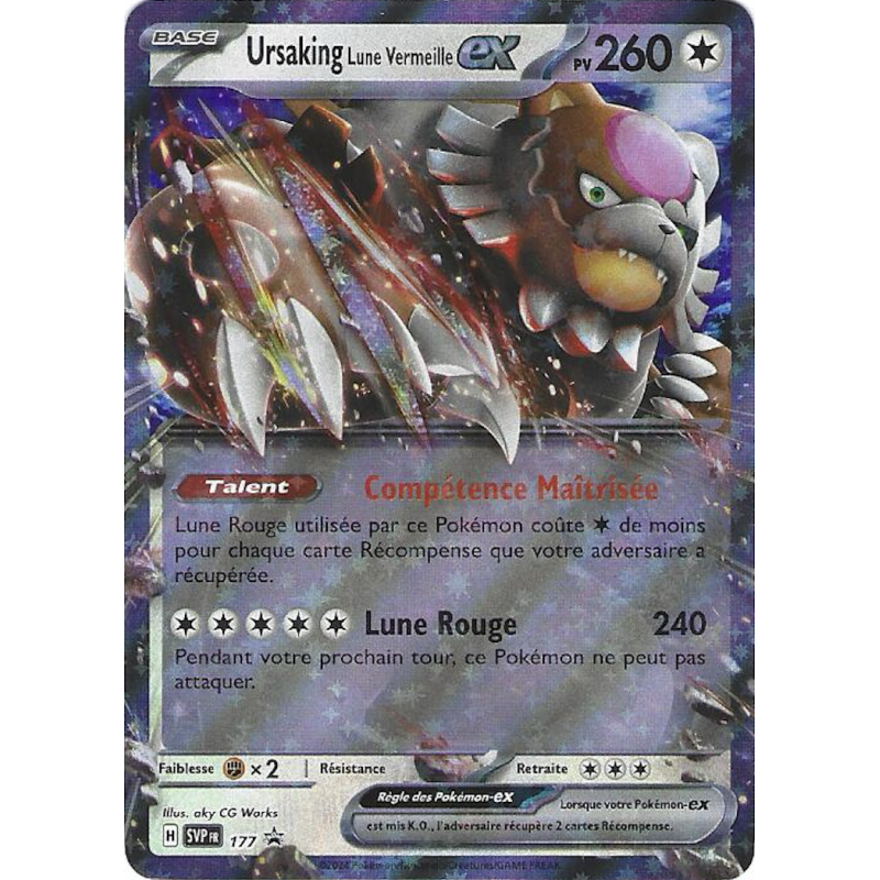 Ursaking Lune Vermeille Ex 177 Promo SVP