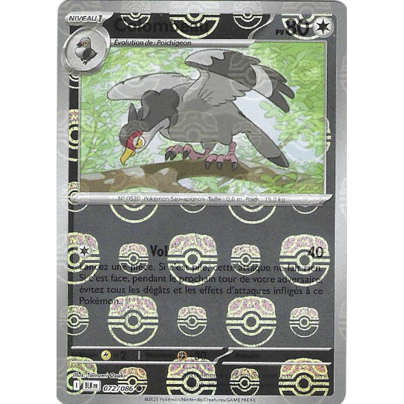 Colombeau 072/086 Masterball BLK Foudre Noire