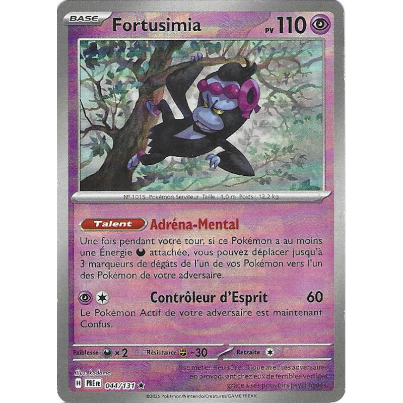 Fortusimia 044/131 Pokeball PRE Evolutions Prismatiques