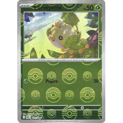 Larveyette 001/086 Pokeball WHT Flamme Blanche