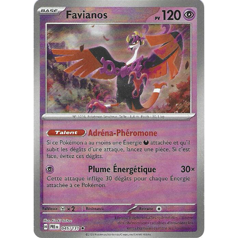Favianos 045/131 Pokeball PRE Evolutions Prismatiques