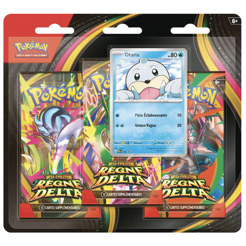 Pokemon Tripack Règne Delta ME06