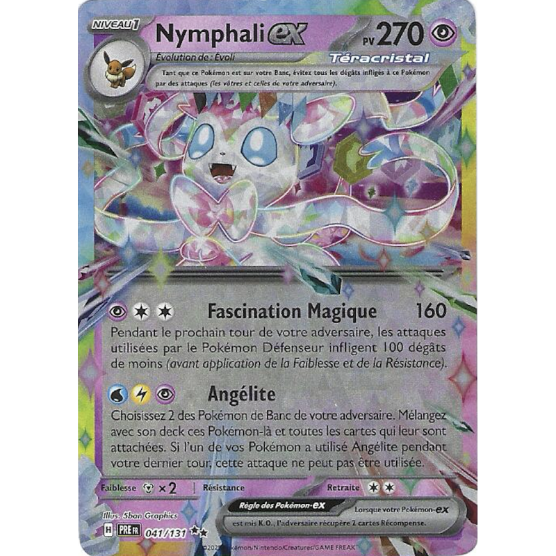 Nymphali Ex 041/131 PRE Evolutions Prismatiques