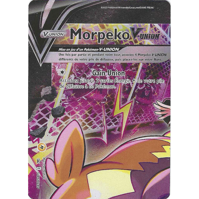 Morpeko V Union SWSH287 Promo