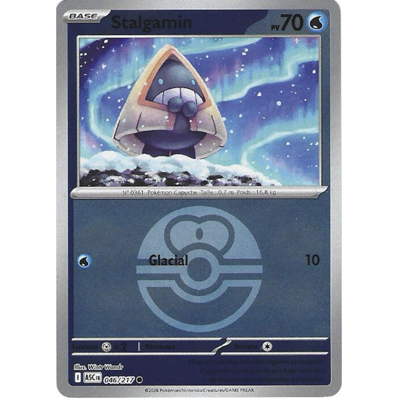 Stalgamin 046/217 Reverse Pokeball ASC Héros Transcendants