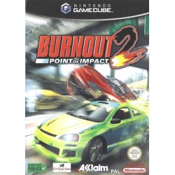 Gamecube Burnout 2 Point d'Impact Cib