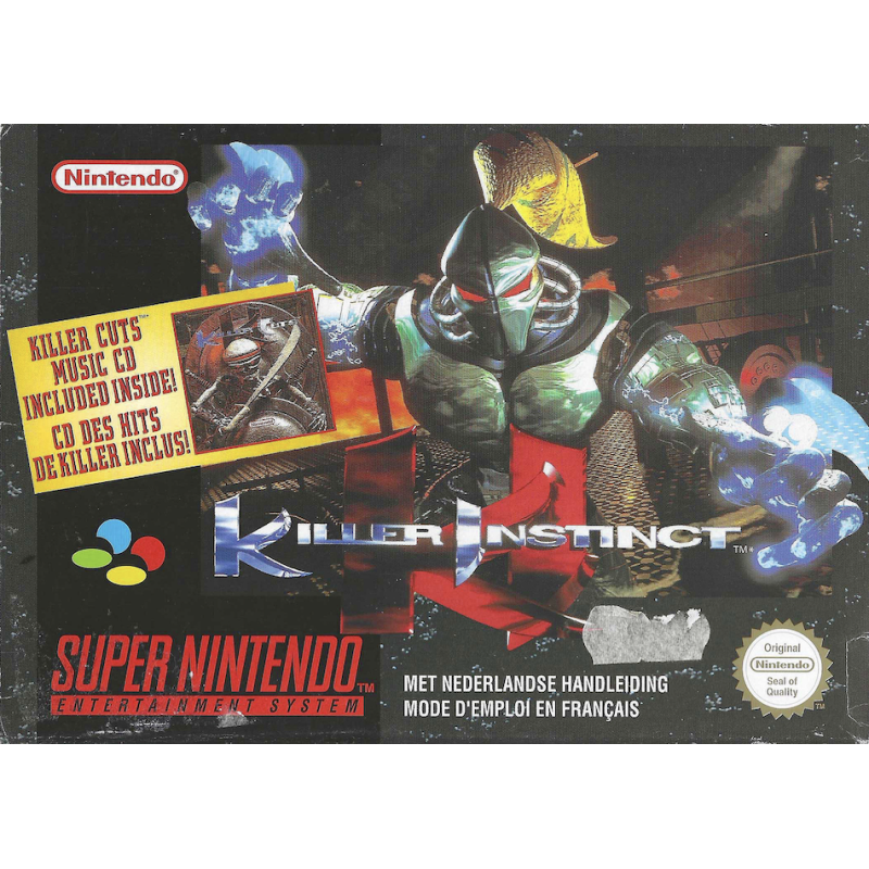 SNES Killer Instinct Cib FAH
