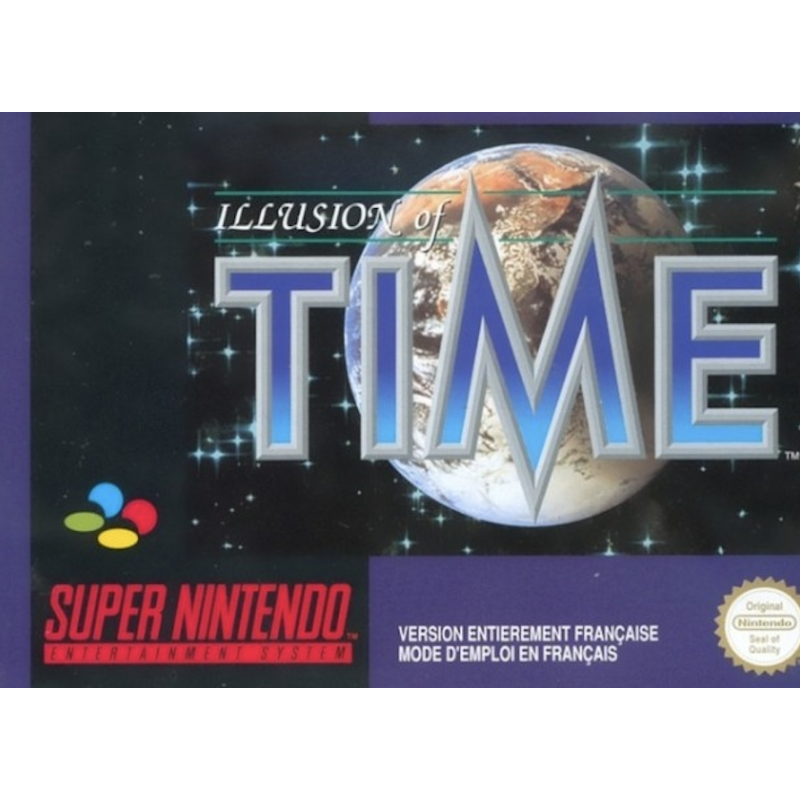 SNES Illusion Of Time Loose