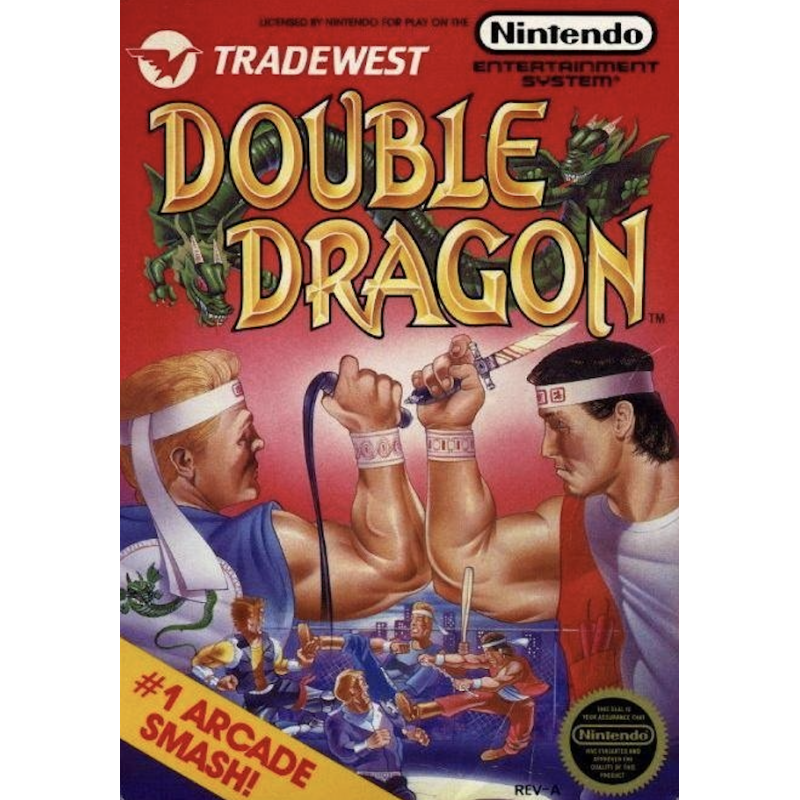 NES Double Dragon Loose FRA