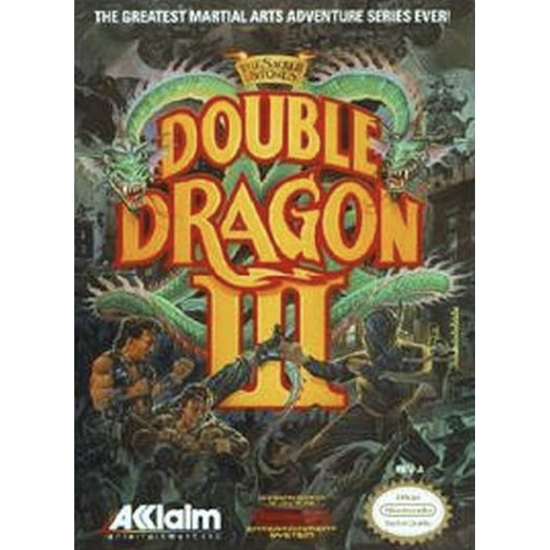 NES Double Dragon III Loose FRA