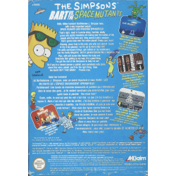 NES The Simpsons Bart Vs The Space Mutants Sn FAH