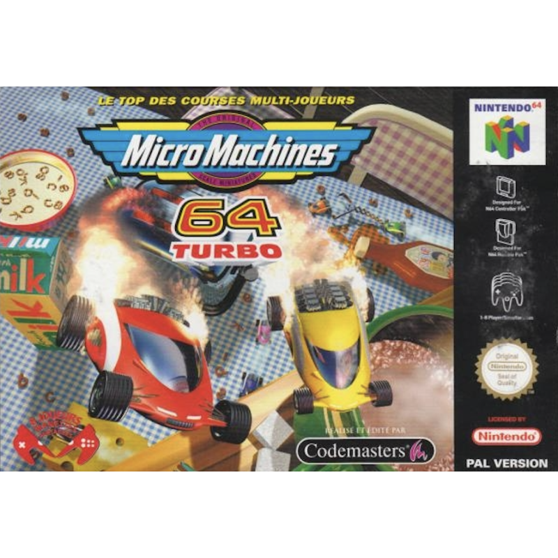 N64 Micro machines 64 Turbo Loose EUR