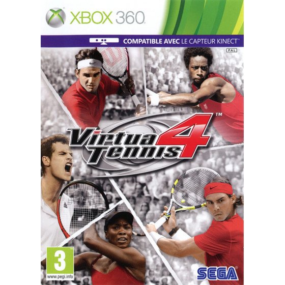 XBOX 360 Virtua Tennis 4 S