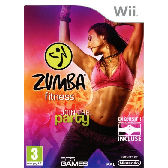 WII ZUMBA FITNESS JOIN THE...
