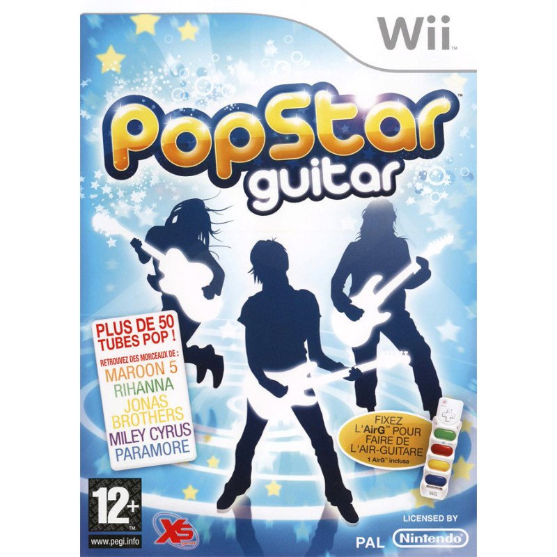 WII Popstar Guitar Cib