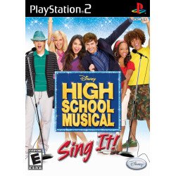 PS2 High School Musical Sing It Neuf