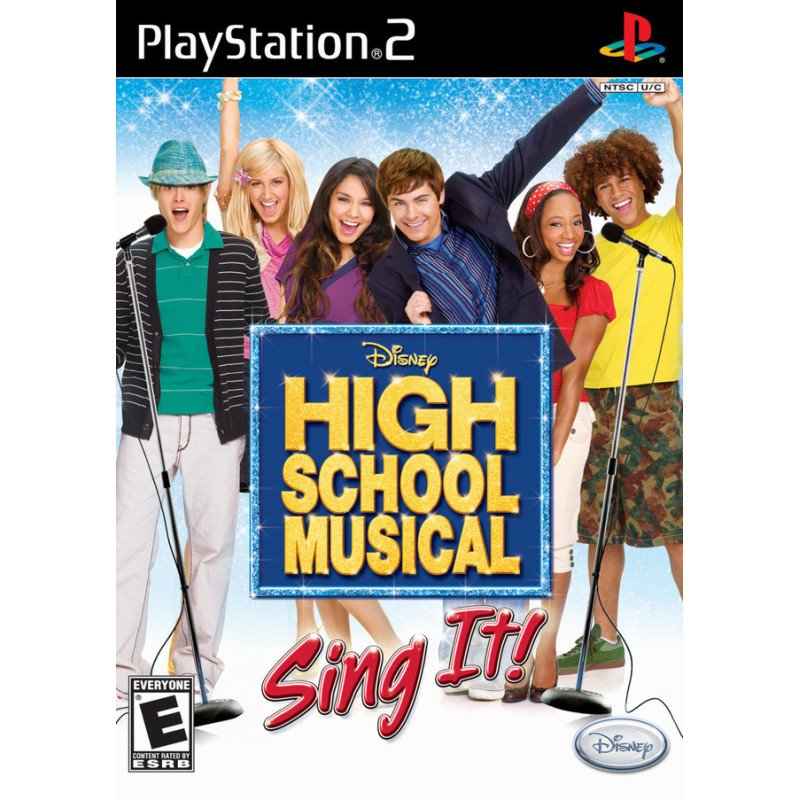 PS2 High School Musical Sing It Neuf