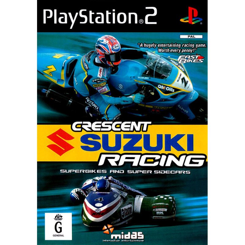 PS2 Crescent Suzuki Racing Cib